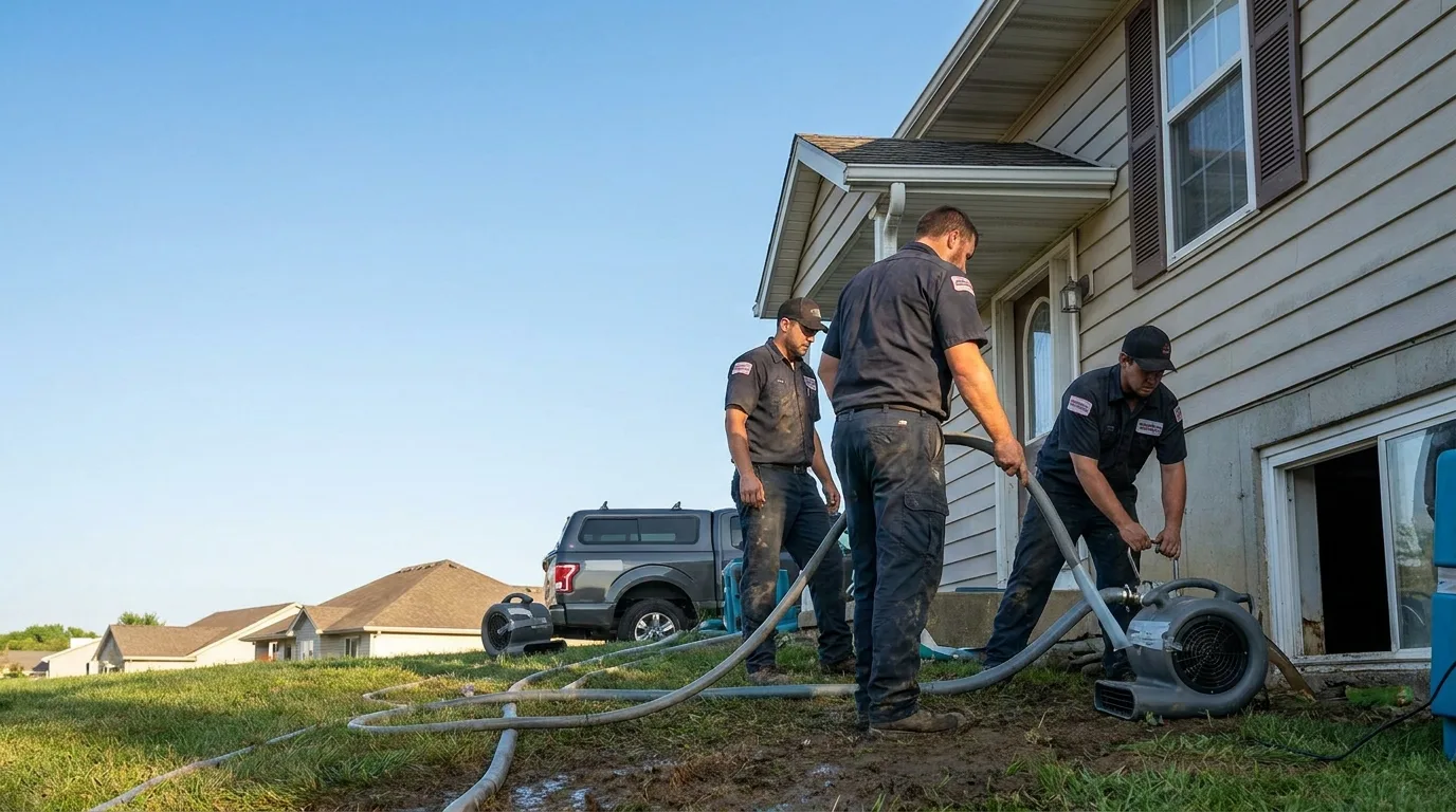 Water Removal in Vicksburg, MI near me